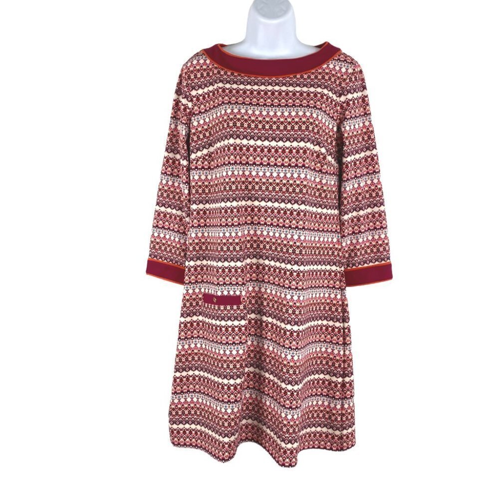 Cabana Life Sedona‎ Shift Dress Multicolored Print NWT Women's Medium